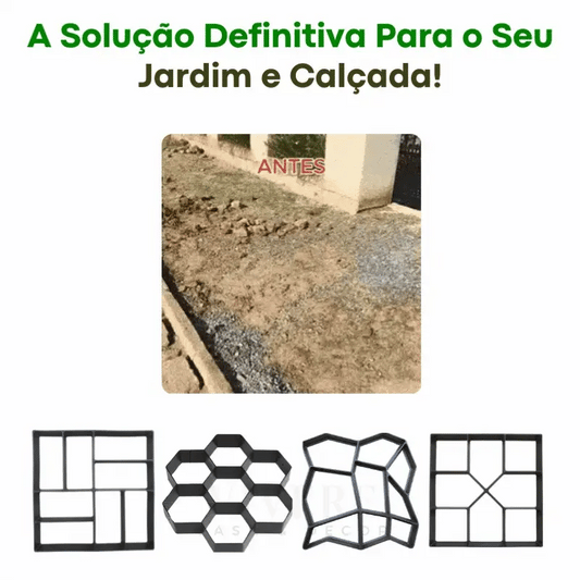 GARDENMOLD: MOLDE DE PISO PARA JARDÍN🌿🧱