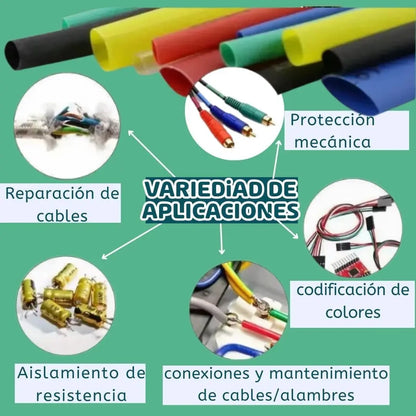 TERMOTUBE: TUBOS TERMORETRACTILES 💡🔥