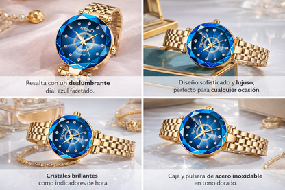 GOLD TIME 2X1: PAGA 1 LLEVA 2 – RELOJ DE LUJO💎🔥