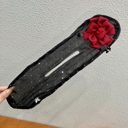 CLIP-ELEGANTE: CLIP PARA EL CABELLO DE ROSA 🌹