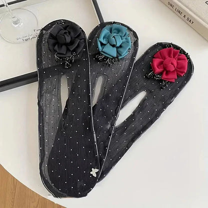 CLIP-ELEGANTE: CLIP PARA EL CABELLO DE ROSA 🌹
