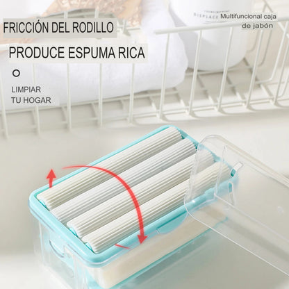 SOAPBOX: CAJA DE LIMPIEZA PARA JABON X 2 UNIDADES 🧼✨