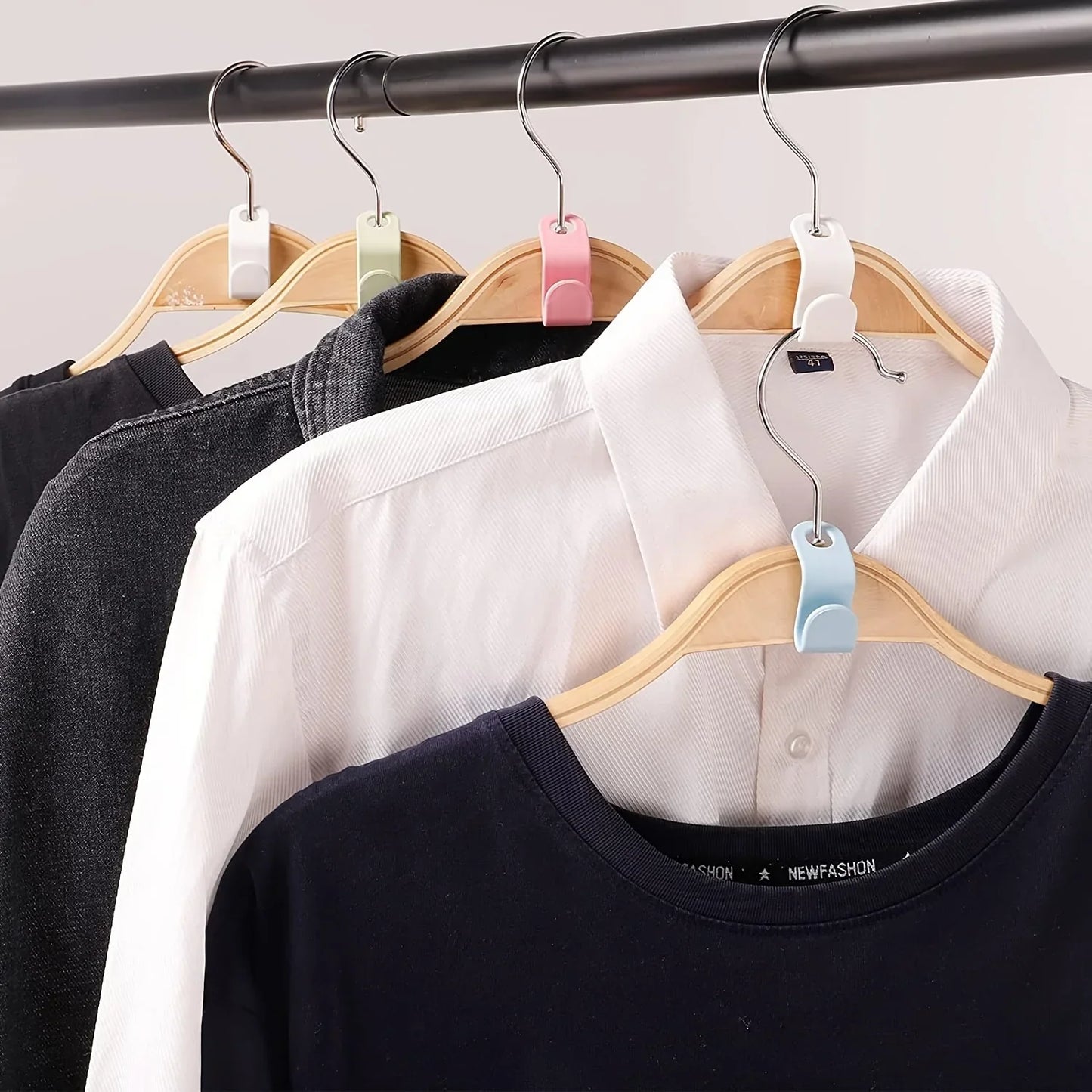 HOOKCLIPS: CLIPS ORGANIZADORES DE ROPA X20 UNIDADES👕
