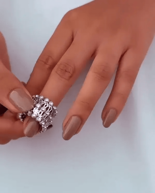 FLEXGLAM: ANILLO/PULSERA ELÁSTICO 2 EN 1 💫🔗
