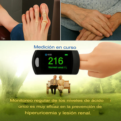 GLUCOCHECK: MONITOR DE GLUCOSA EN DEDO💉📊