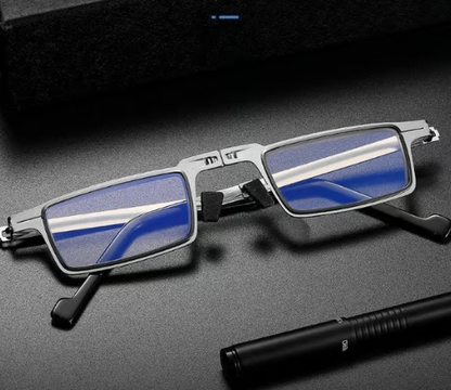 GLAREGUARD: GAFAS EN ALUMINIO PROTECCIÓN LUZ AZUL🕶️🔷