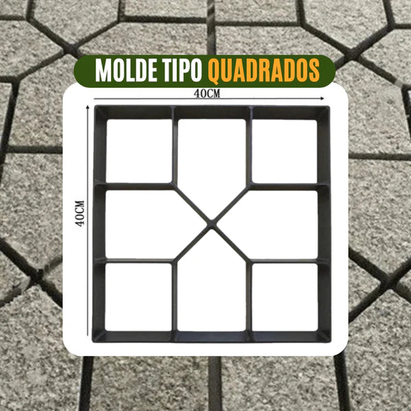 GARDENMOLD: MOLDE DE PISO PARA JARDÍN🌿🧱