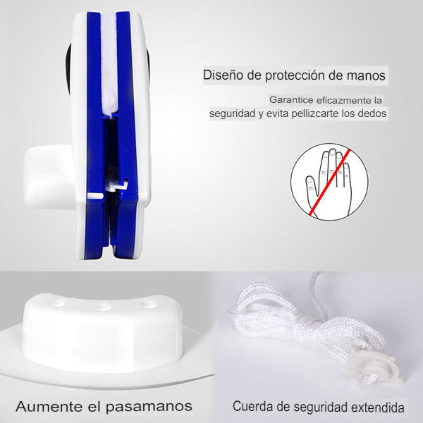 MAGNICLEAN: LIMPIADOR DE VENTANAS MAGNÉTICO✨🧽