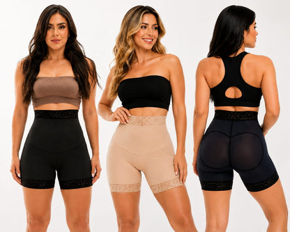 SHORT MOLDEADOR DE ABDOMEN Y GLÚTEOS 💖✨