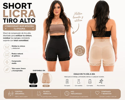 SHORT MOLDEADOR DE ABDOMEN Y GLÚTEOS 💖✨