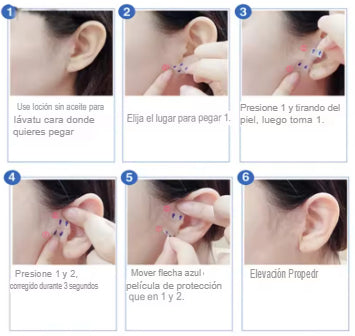 SKINLIFT: SET x120 TIRAS LIFTING FACIAL ✨👱‍♀️