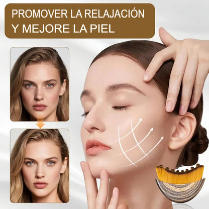 DRENAFACE SET X 2: CEPILLOS DE DRENAJE LINFÁTICO FACIAL🌿💧
