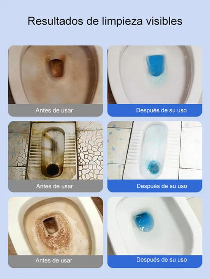 TOILETFRESH: 2 CAJAS X 16 U TABLETAS LIMPIADORAS INODORO 💧✨