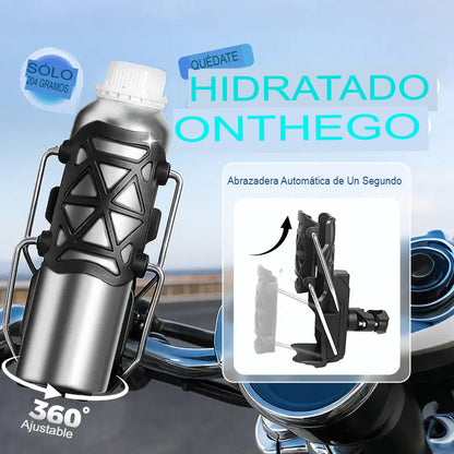 HYDRORIDE: PORTA TERMOS MOTO Y BICICLETA 🚴‍♂️💧