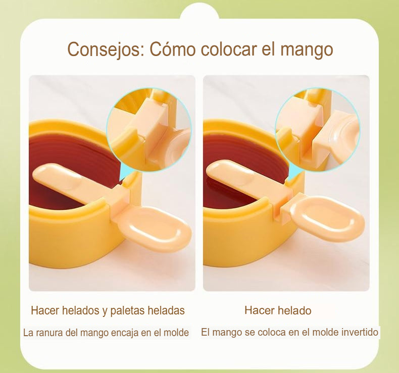 ✨ MASTER-GELATO: SET X 3 MOLDES DE HELADOS✨