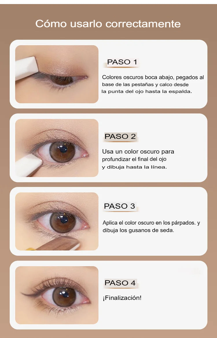 DUO LINER: KIT X4 DELINEADORES BICOLOR🎨👁️