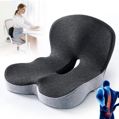 ALMOHADA ERGONÓMICA PARA EL COXIS 🪑💙