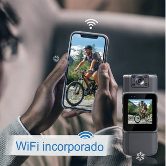 ACTION CAM: CÁMARA PORTÁTIL DEPORTIVA 4K 📸🔥