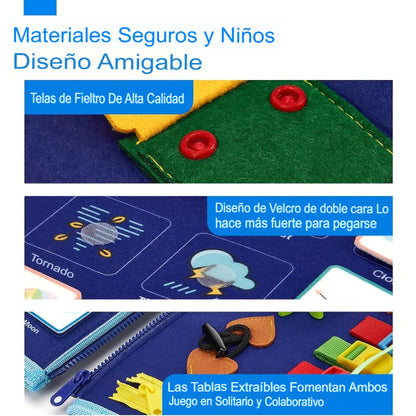 BABYBOOK: LIBRO SENSORIAL PARA BEBÉS 📘👶
