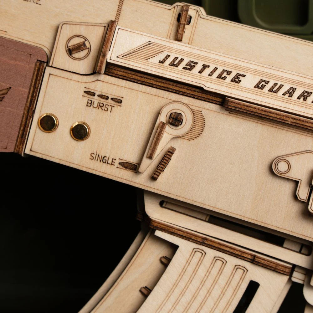 WOODBANG: PISTOLA DE MADERA ARMABLE 🔫✨