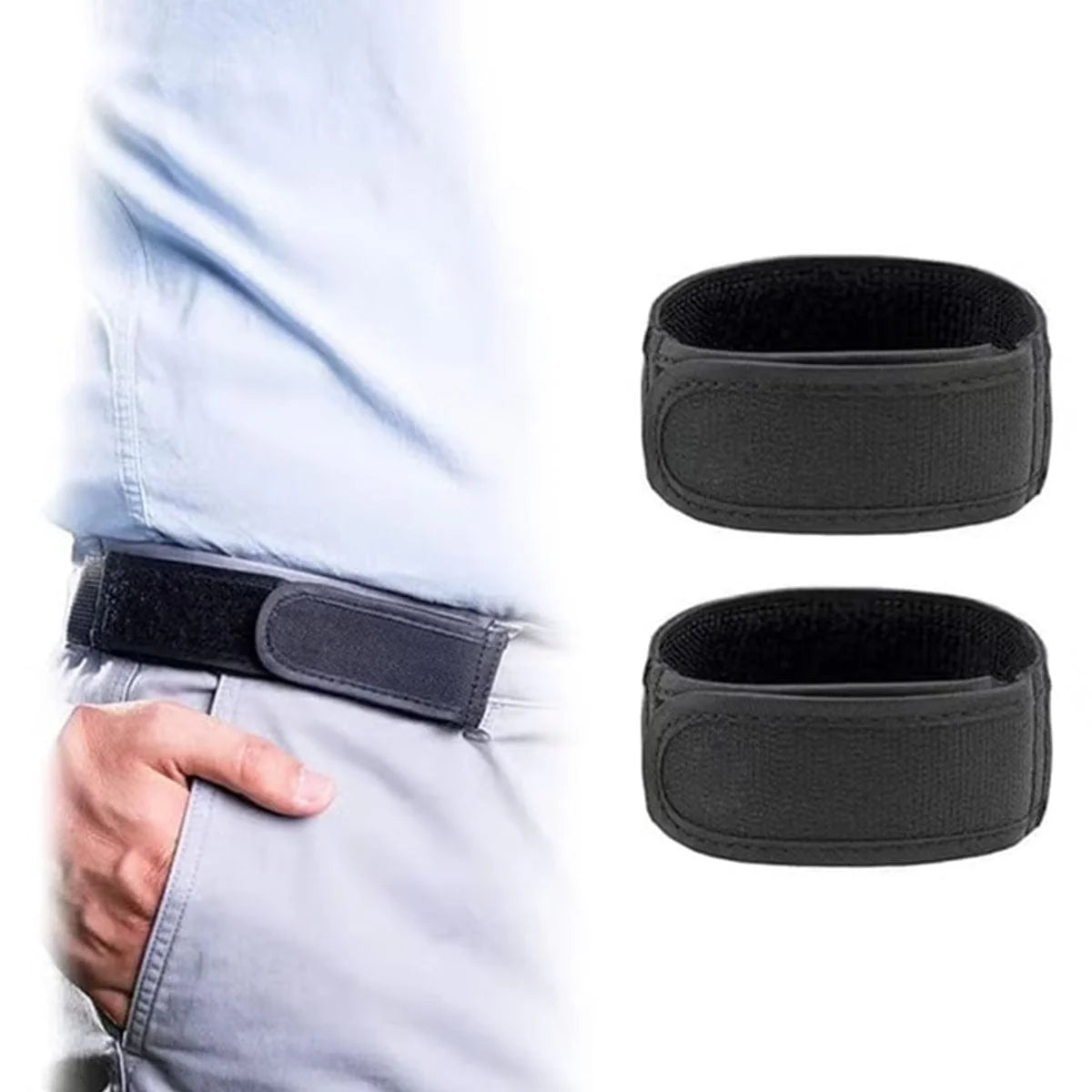 FREEBAND: CINTURON LATERAL SIN HEBILLA ✅ Paga 1 lleva 2