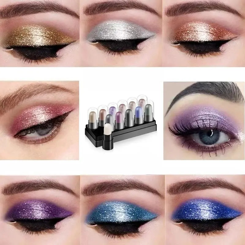 GLAMOUR: X12 SOMBRAS DE OJOS 💎💃