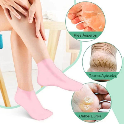 HYDRASOCKS: MEDIAS HIDRATANTES DE SILICONA 🧦🌊