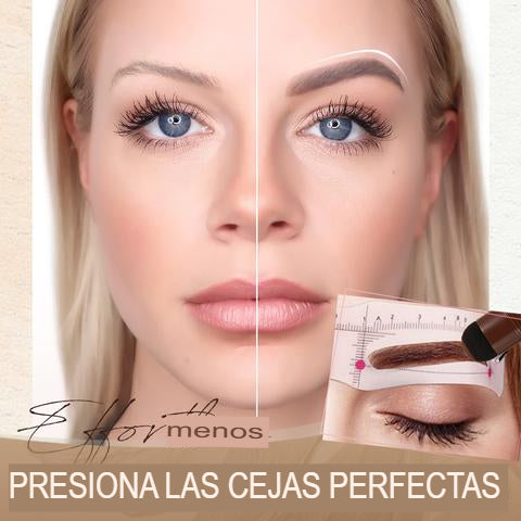 BROW PERFECT: SET DE PLANTILLA Y SELLO DE CEJAS👁️✨
