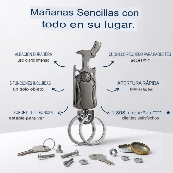 2X1 LLAVERO MULTIFUNCIONAL 🔑🛠️