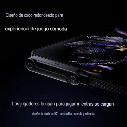 CHARGE PRO: CABLE 2 EN 1, CARGADOR Y SOPORTE 🔋📱