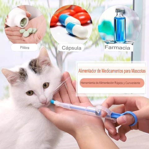 SET X 2 DISPENSAPET: DISPENSADOR DE MEDICAMENTOS PARA MASCOTAS💉🐶