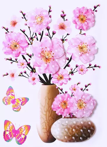 DECOBLOOM: FLOREROS 3D SET X2 🌸✨