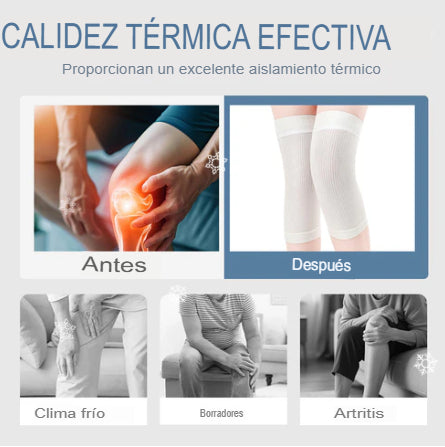 KNEE POWER: SET X 4 RODILLERAS DE COMPRESIÓN🦵💪