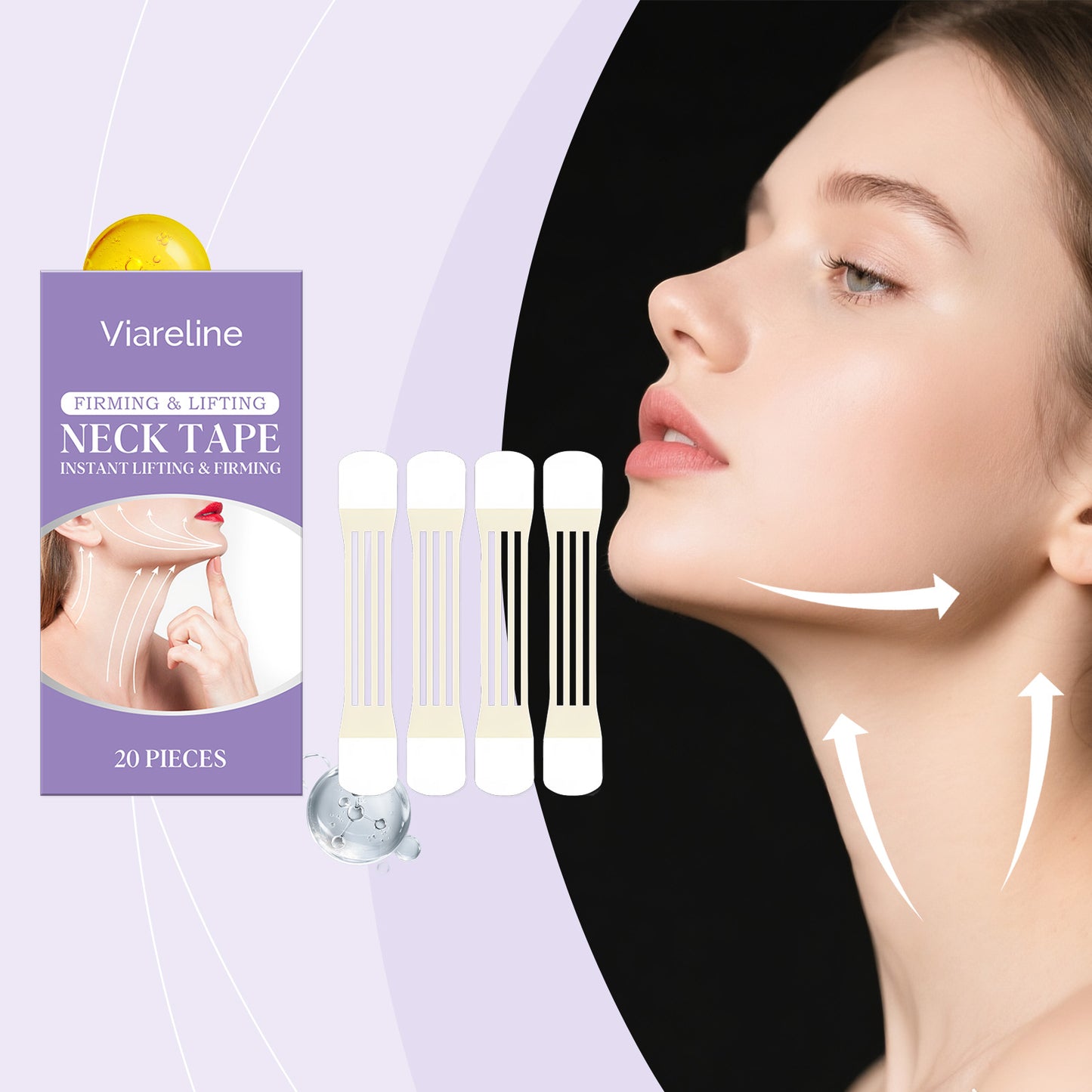 LIFTEXPRESS: SET X20 CINTA LIFTING FACIAL Y CUELLO✨