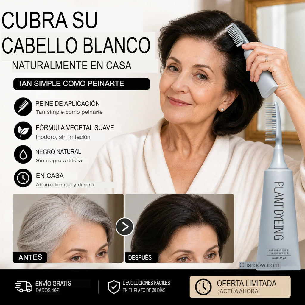 PROMO 2X1 TINTE VEGETAL PARA EL CABELLO 🌿✨