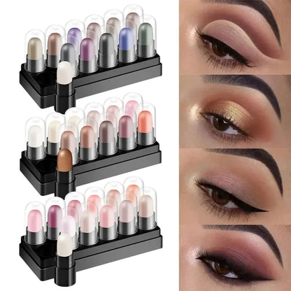 GLAMOUR: X12 SOMBRAS DE OJOS 💎💃
