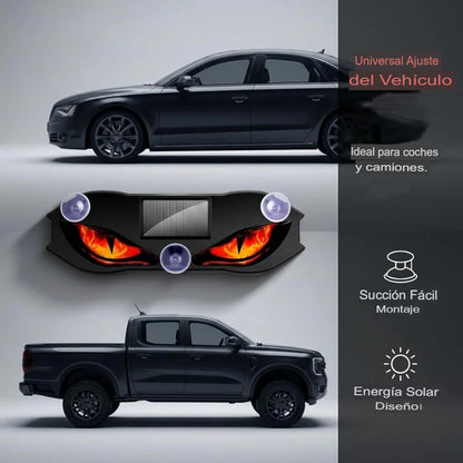 👀🚗 OJOS DECORATIVOS PARA CARRO 😎🔥