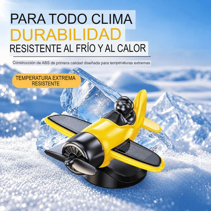 ✈️☀️ AVIÓN SOLAR PARA CARRO 🚗✨