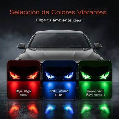 👀🚗 OJOS DECORATIVOS PARA CARRO 😎🔥