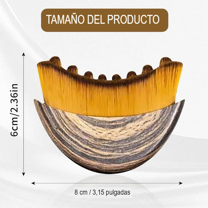 DRENAFACE SET X 2: CEPILLOS DE DRENAJE LINFÁTICO FACIAL🌿💧
