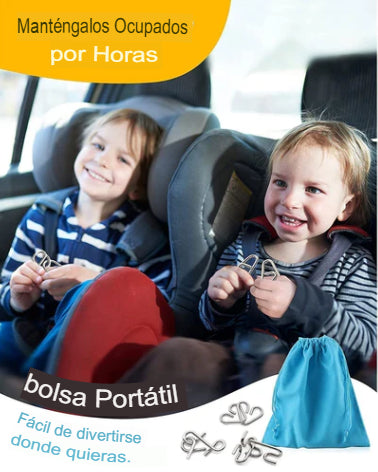 APRENDER JUGANDO: SET X20 ROMPECABEZAS MONTESSORI 🧩🧠