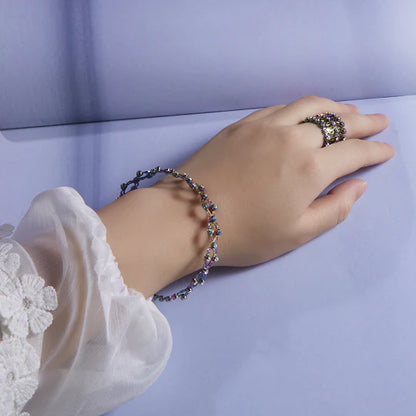 FLEXGLAM: ANILLO/PULSERA ELÁSTICO 2 EN 1 💫🔗