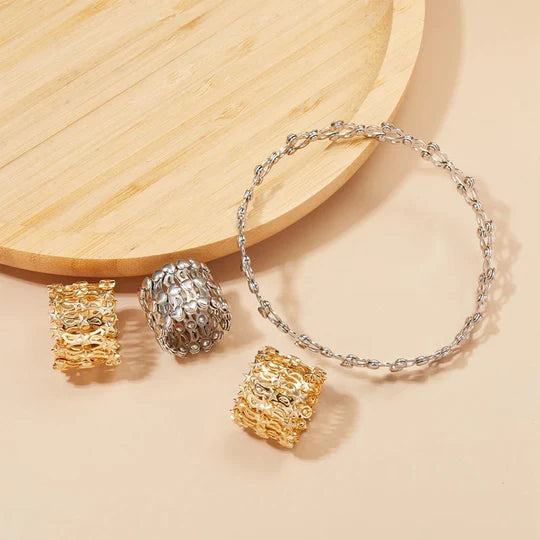FLEXGLAM: ANILLO/PULSERA ELÁSTICO 2 EN 1 💫🔗
