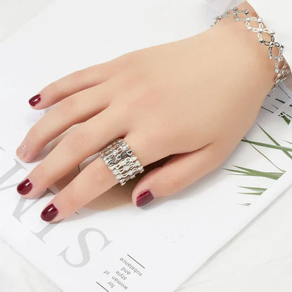 FLEXGLAM: ANILLO/PULSERA ELÁSTICO 2 EN 1 💫🔗