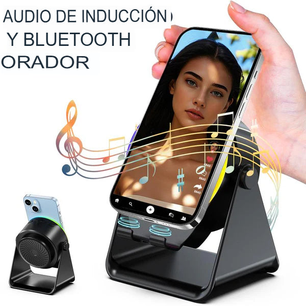 SONICBASE: 4 EN 1 BASE AUDIO INHALAMBRICA ⚡🎵