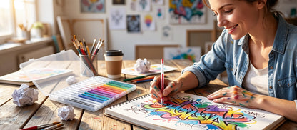KIT X8 MARCADORES CON BRILLANTES ✨🖍️