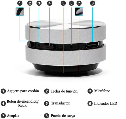 SOUNDPOP: MINI ALTAVOZ BLUETOOTH 🔊🎶
