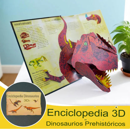 DINOMUNDO: ENCICLOPEDIA 3D🦖