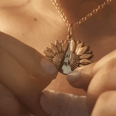 SUNSHINEJOY: COLLAR ERES MI SOL💛🌻 Acero Inoxidable