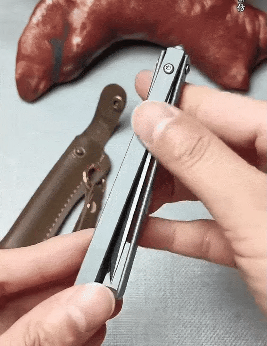 PRO FOLD KNIFE: NAVAJA PLEGABLE PROFESIONAL + FUNDA 🔪✨